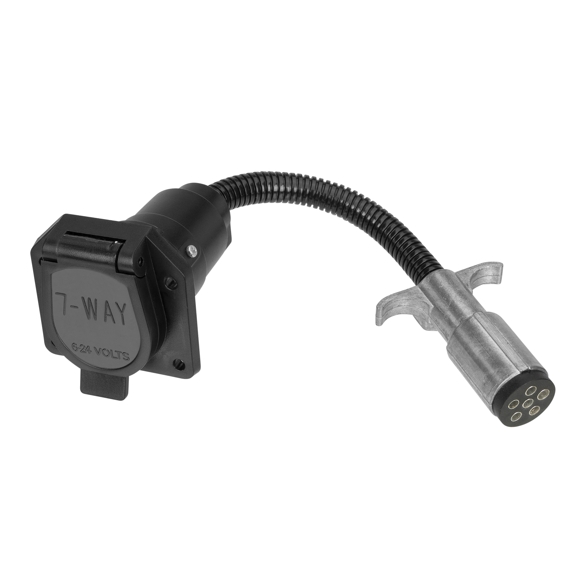 TowSmart, Adapter, 6 Round to 7 Blade, Connection Location Vehicle Side, Model# 2529